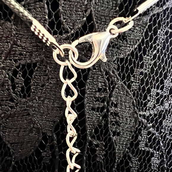 Witch and Cauldron Paranormal Pendant Necklace with Bat Charm - Picture 10 of 13